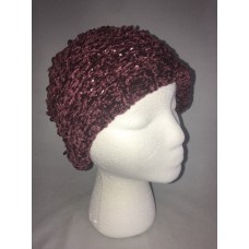 Charter Club Velvety Solid Chenille Beret Mulberry Mujer&apos;s One Size New NWT 98617147218 eb-47127356